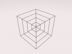 rotating cube frames