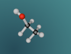 Ethanol Molecule Model